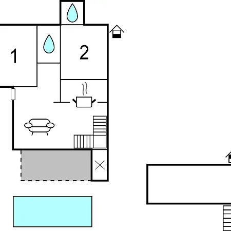 Two-bedroom Holiday In 度假居 *